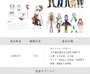 丁寧なヒアリングで理想のイラストお描きします 手厚い修正で、初めての方でも安心してご依頼いただけます！ イメージ3
