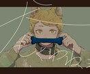 イラストサムネイル・ビジュアル作成します 動画サイトに音楽などを投稿する際のメインアートをお描きします イメージ3