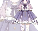 VTuberデザイン〜モデリングまで一括制作します 【実績多数！】パーツ分けのみ・モデリングのみも対応可能❕ イメージ4