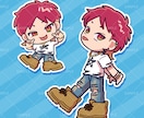 温かみのあるかわいいミニキャライラストを描きます 商用利用OK！アイコン・サムネ・グッズ用などに イメージ6
