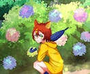 歌ってみたイラストをお描きします パーツ分けした簡易背景つきの全身イラストをお描きします。 イメージ5