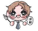 アイコン・似顔絵描きます ミニキャラのクレヨンで描いたような柔らかいイラスト イメージ3