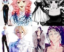 商用利用・キャラデザ込み！立ち絵描きます 厚塗りイラストでTRPGやアイコンにピッタリ イメージ2