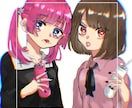 イラストを描きます TwitterやLINEなどで使えるようなイラストを描きます イメージ3