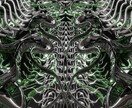 オリジナルのトライバルアートを作ります 壁掛けのポスターやアルバムジャケット、ロゴにも最適です！ イメージ6
