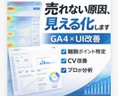 アクセス解析＋UI改善｜CV上げるレポート作ります 「なぜ売れないのか」を数字と構造で明確にします イメージ1