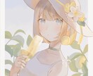 イラスト制作承ります ふんわりとした雰囲気のイラストを得意としております イメージ3