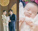 自然な雰囲気のお宮参り写真を撮影します 撮影だけのシンプルプラン。レタッチ80枚以上納品。 イメージ3