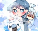 可愛い系のSDキャラ・SDアイコン描きます SNSアイコンやSDキャラをお探しのあなたに イメージ3