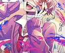 イラストお描きします 待ち受けやSNS用、表紙や動画用などに！ イメージ5