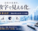会社の未来を数字で見える化します 売上・利益・資金計画を作成し、利益が残る会社づくりを支援 イメージ1