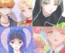 配信立ち絵・サムネイル作成承ります パステル調の等身イラストで目を惹くイラストを仕上げます。 イメージ1