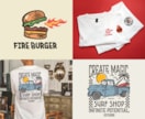 お洒落なTシャツのビンテージデザインを制作します 個性的なビンテージデザイン＆グッズ制作【配送手配までOK】 イメージ2