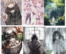 ゲーム風男女キャラクターイラスト制作します オリキャラ大歓迎世界観や設定を大切にしながら制作いたします。 イメージ6