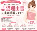 即日可　看護・助産学校の志望理由書を添削します 看護学校/大学/大学院合格実績あり｜志望理由書を丁寧に添削❁ イメージ1