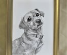 犬と猫の肖像画描きます 水墨画で肖像画を残しましょう。墨は千年以上劣化しないので イメージ4