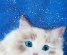 羊毛画であなたの猫ちゃんをそっくりに作ります どこにもない平面の羊毛アート！A4(21.1×29.8cm) イメージ7