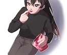 ご要望のキャラクターイラストの一枚絵を描きます OCのイラストが欲しい…などお気軽にお求めください！ イメージ2