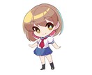 ポップカラフルで可愛いミニキャラを描きます デフォルメ苦手な方へ！！代行します！！ イメージ1