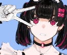 商用・二次利用無料☆厚塗りで映えるイラスト描きます 立ち絵・アイコン・サムネ・歌ってみた用などイラスト全般 イメージ1