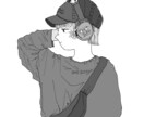 シンプルでオシャレな人物イラストを描きます LINEなどのアイコンに使用出来るイラストを制作します。 イメージ3