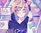 綺麗め絵柄で高品質な1枚絵を作成致します sns、配信、表紙やサムネなど対応しております イメージ1