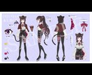 VTuberデザインいたします 【光と透明感で魅せる、高品質なデザイン】 イメージ2