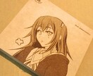 10㎝四方のMDF版にお好きな刻印を致します コースター、記念品プレート、オリジナルグッズに如何ですか？ イメージ1