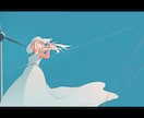 美しい青のイラストを制作いたします あなたの中にある青を具現化しませんか？ イメージ7