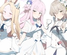 アニメ風オリジナル一枚絵を制作します 個人観賞・本の表紙に挿絵・プレゼントに イメージ2