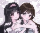 イラスト制作します 個人用、ペアや単体イラスト制作します イメージ4