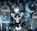 歌みた、spoon、IRIAM、イラスト制作します 雰囲気のある歌みたのイラスト制作作成します イメージ2