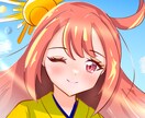優しい表情の女の子アイコン描きます 見るたびにほっとするアイコンをお届け イメージ1