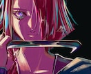 鮮やかに煌めくイラスト(一枚絵)を描きます ◇割れたガラスのような美しさ、鋭さ、強かさを。◇ イメージ10