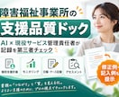 障がい福祉事業所向け、書類のチェックを行います 【模擬監査】書類１か月分９８００円～ イメージ1