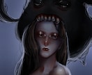 貴方だけの雰囲気のあるアイコン、イラストを書きます ダーク系やキレイ系が得意です！ イメージ3