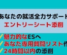 就活全力サポート！エントリーシートを添削します リクルータ経験者が24時間以内でサポートします。得意：製造業 イメージ1