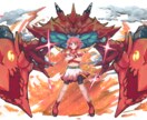 キャラクターイラストをお描きします Vデビュー、TRPG等でオリジナルキャラクターが必要な方へ イメージ3