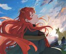 立ち絵、背景のあるイラスト描きます キャライラスト背景付きイラスト等お任せ下さい..!! イメージ1