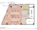 働きやすいオフィスレイアウトを提案します 100㎡以下限定！快適なオフィス空間をプロ建築士が提案！ イメージ6