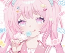ゆるく可愛く*あなたの二次元キャラ描きます 【商用利用可】ペア/夢絵◎背景・小物無料追加◎多種多様に対応 イメージ6