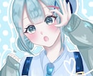 アバ絵・アニメキャラなどのイラスト描きます アバ絵・アニメキャラなどのイラスト描きます。 イメージ4