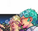 イラスト、アイコン、ヘッダー等描きます 男性キャラクター、退廃的な雰囲気など イメージ4