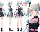立ち絵・一枚絵イラスト描きます サムネイル、グッズ用イラスト制作します！ イメージ9