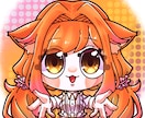 デフォルメアイコン描きます カラフルなカートゥーンチックなデフォルメアイコンです イメージ1