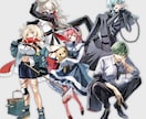TRPG等での使用イラスト制作致します 立ち絵やイラストでTRPGに彩りを イメージ6