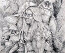 イラスト制作致します 精密画からキャラクター物まで、ご希望に添ったものを描きます。 イメージ5