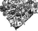 絵のデザインを描いて欲しい方に描きます 私の頭の中と外の世界の考え方を絵で表す イメージ1
