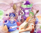 立ち絵・一枚絵描きます 動画におすすめの立ち絵と一枚絵のセット イメージ2