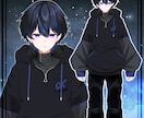 キャラデザから2DモデルのVtuberを制作します Vtuber studio向け　キャラデザから2Dモデリング イメージ2